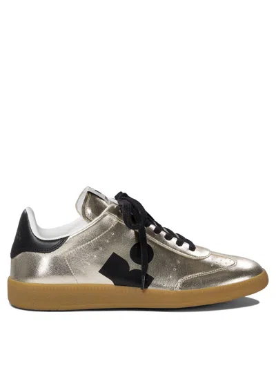Isabel Marant "kaycee" Sneakers In Gold