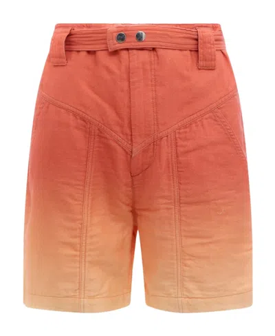 ISABEL MARANT ISABEL MARANT KAYNETD TIE DYE HIGH WAISTED SHORTS