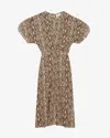 Isabel Marant Keany Dress In Natural