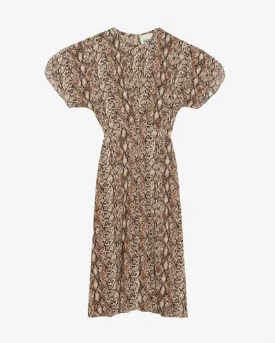 Isabel Marant Keany Dress In Natural