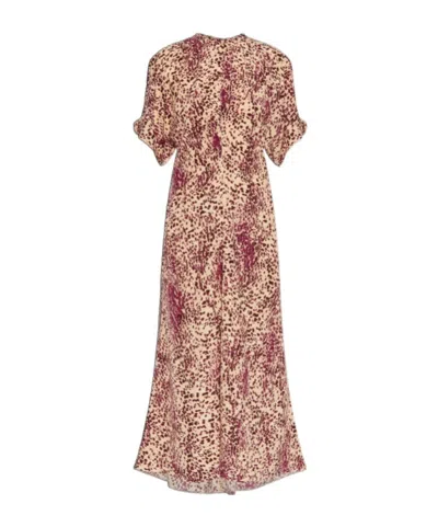Isabel Marant Keany Dress In Multi