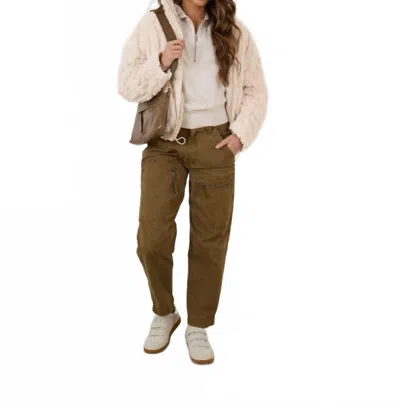 Isabel Marant Kelyane Pants In Light Bronze In Green