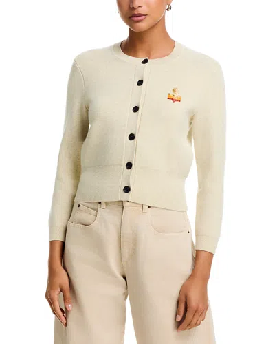 Isabel Marant Kemal Cardigan In White
