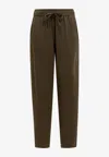 Isabel Marant Women Mud Viscose Blend Kendra Pant