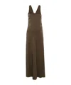 Isabel Marant Marant Kenza Maxi Dress In Khaki