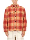 Isabel Marant Kevron Checked Flannel Shirt Jacket