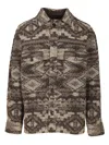 Isabel Marant Kervon Jacket Dark Brown In Brown