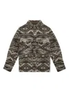 Isabel Marant Kervon Jacket Dark Brown In Gray