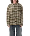 Isabel Marant Checkered Knit Jacket Brushed Finish