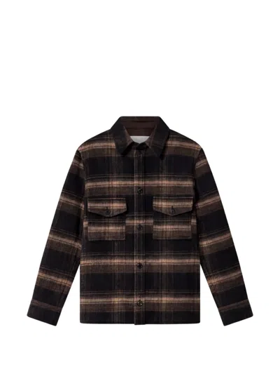 ISABEL MARANT KERVON WOOL-BLEND OVERSHIRT