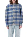 Isabel Marant Karierte Jacke Aus Wolle In Blue