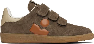 Isabel Marant Khaki Beth Sneakers In Brown