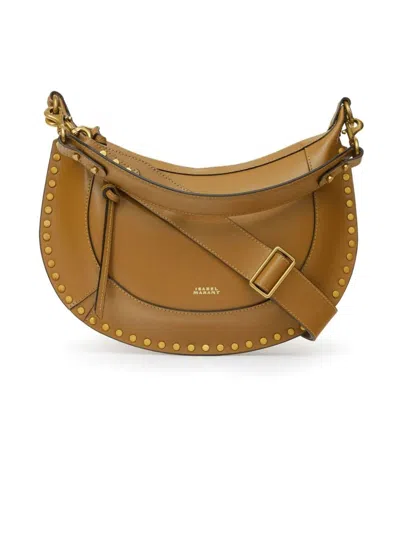 Isabel Marant Khaki Brown Naoko Shoulder Bag In Green