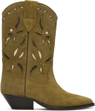 Isabel Marant Duerto Boots In Taupe