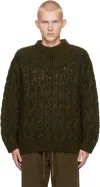 Isabel Marant Khaki Helios Sweater In 67dk