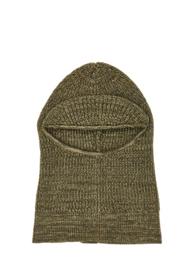 Isabel Marant Khaki Knitted Beanie Hat In Brown