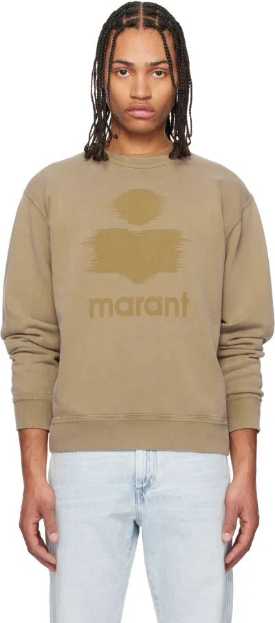 ISABEL MARANT KHAKI MIKOY SWEATSHIRT