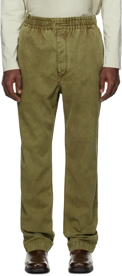 Isabel Marant Khaki Timeo Jeans In 67lk