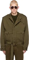 Isabel Marant Khaki Tomei Jacket In 50bz