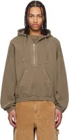 Isabel Marant Khaki Yanis Hoodie In 67ki