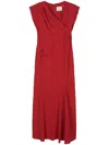 Isabel Marant Scarletred Dress For Women In Ss24 Collection In Red