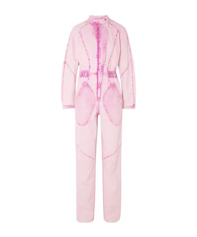 Isabel Marant Kimea Overall In Pink