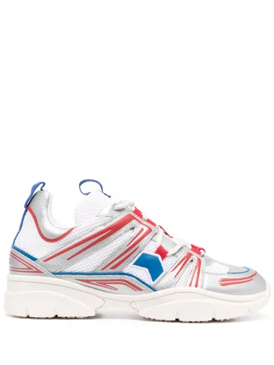 Isabel Marant Kindsay Panelled Sneakers In Weiss