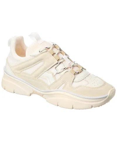 Isabel Marant Kindsay Suede-trim Sneaker In White