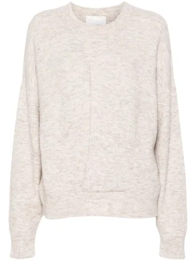 Isabel Marant Kingston Sweat Clothing In Neutral