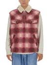 Isabel Marant Plaid Checked Zip-up Gilet