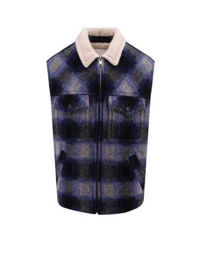 Isabel Marant Kiran Jacket In Blue