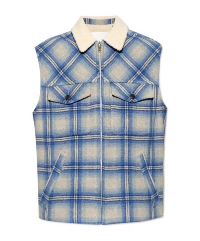 ISABEL MARANT ISABEL MARANT KIRANEO CHECKED VEST