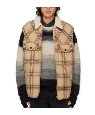 Isabel Marant Kiraneo Zipper Vest In Multicolor