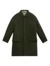 Isabel Marant Kirk Coat In Green