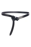Isabel Marant Kirka Iconic Leather Belt In Black