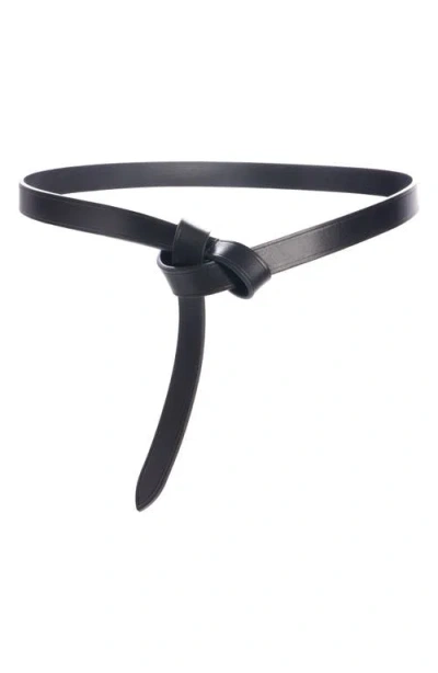 Isabel Marant Kirka Iconic Leather Belt In Black