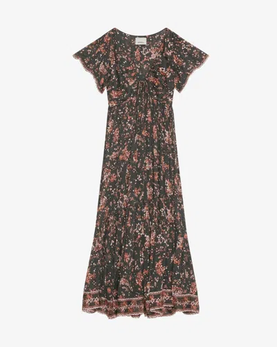 Isabel Marant Kleid Agathe In Multi