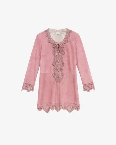 Isabel Marant Kleid Charlina In Pink