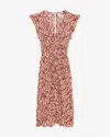 Isabel Marant Lyndsay Floral Jacquard Midi Dress In Multi