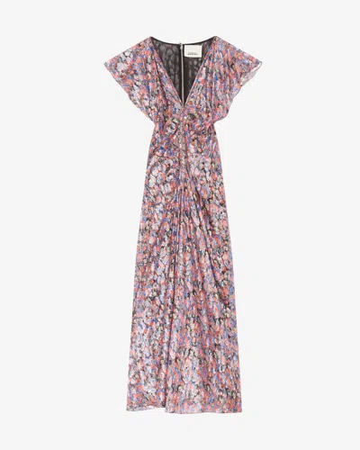 Isabel Marant Kleid Lyndsay In Multi