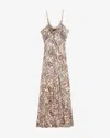Isabel Marant Kleid Manelia In Neutral