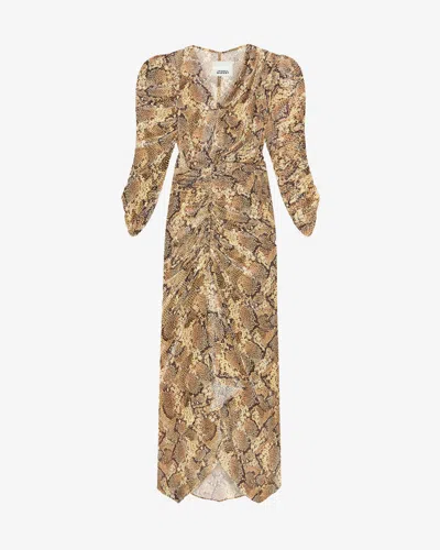 Isabel Marant Kleid Nemil In Multi