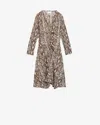 Isabel Marant Kleid Octavia In Brown