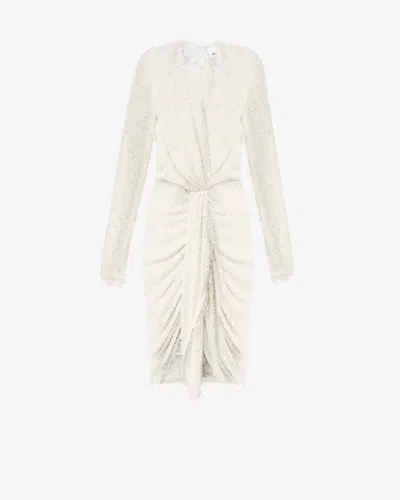 Isabel Marant Kleid Ophelie In Neutral