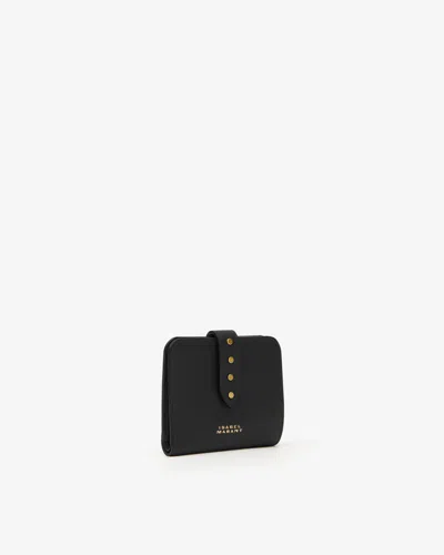 Isabel Marant Kleinlederwaren Wallet Leather In Schwarz
