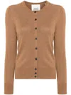 Isabel Marant Kleo Cardigan In Neutrals