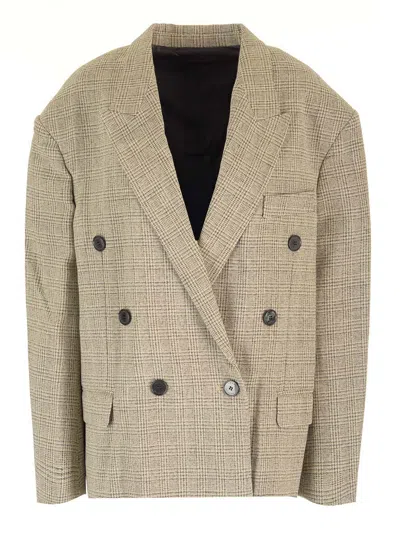 Isabel Marant Klero Blazer In Beige