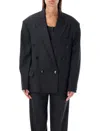 Isabel Marant 'klero' Wool Gabardine In Black