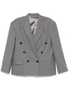 Isabel Marant Klero Blazer In Grey