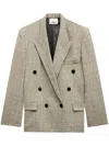 Isabel Marant Klero-ga Blazer In Beige